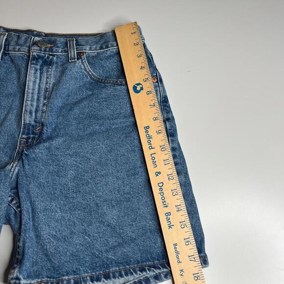 Vintage Levi’s 550 Relaxed Fit Denim Shorts Men’s 34 Made in USA Blue Jean Cut - Picture 2 of 9